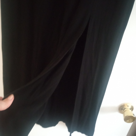 White House Black Market Straight Maxi Skirt W/Slit | S - Picture 3 of 5